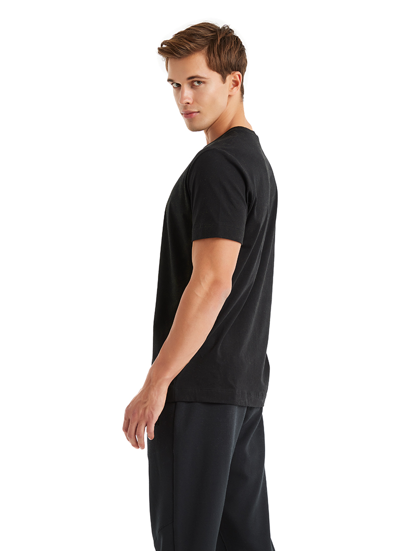 Erkek T-Shirt 40614 - Siyah - Blackspade (1)