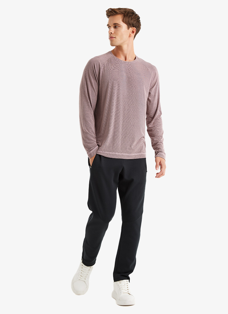 Erkek T-Shirt 40616 - Pembe - 4