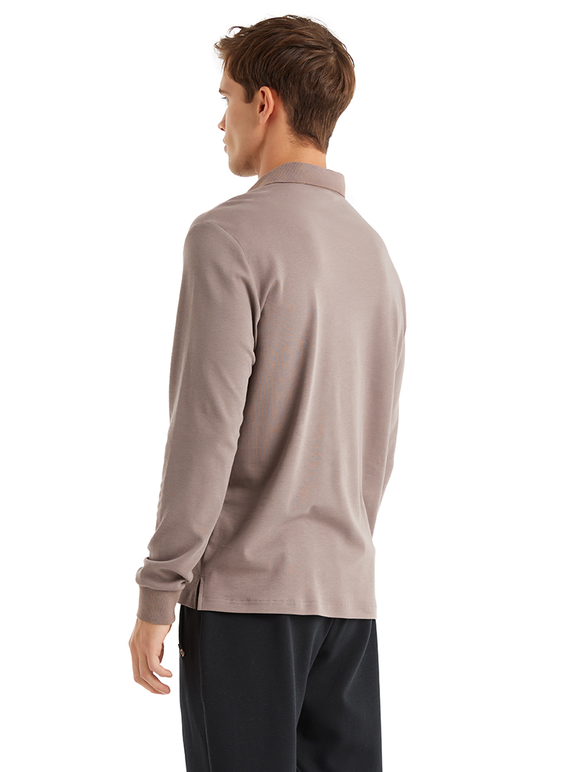Erkek T-Shirt 40631 - Vizon - Blackspade (1)
