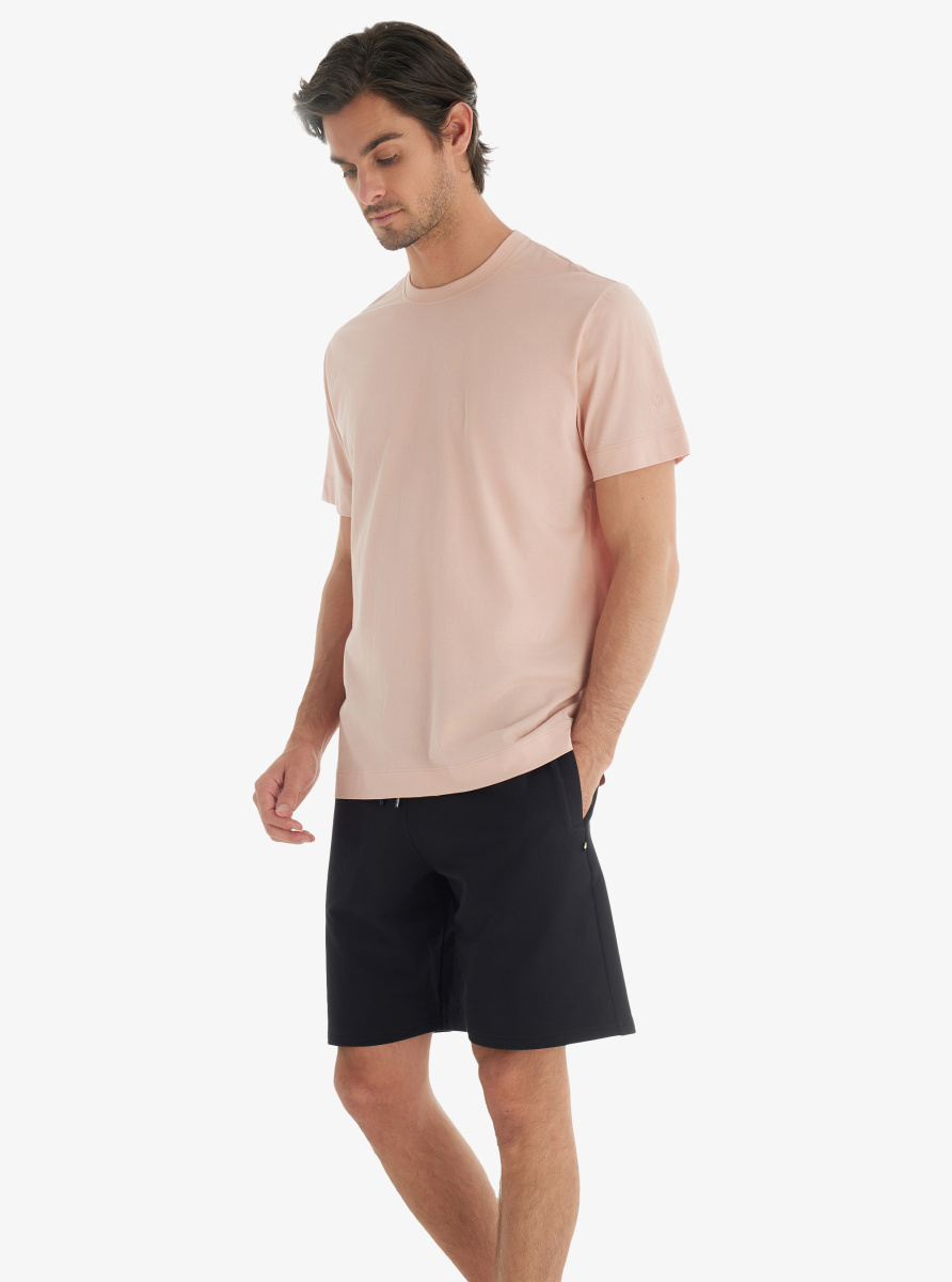 Erkek T-Shirt 40727 - Pudra - 1