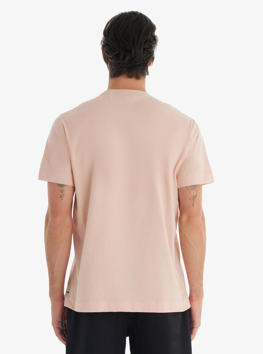 Erkek T-Shirt 40727 - Pudra - 2