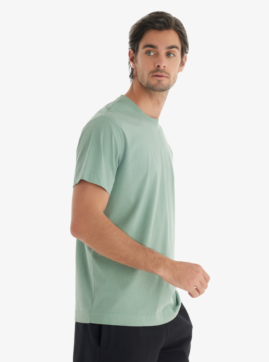 Erkek T-Shirt 40727 - Yeşil - 1