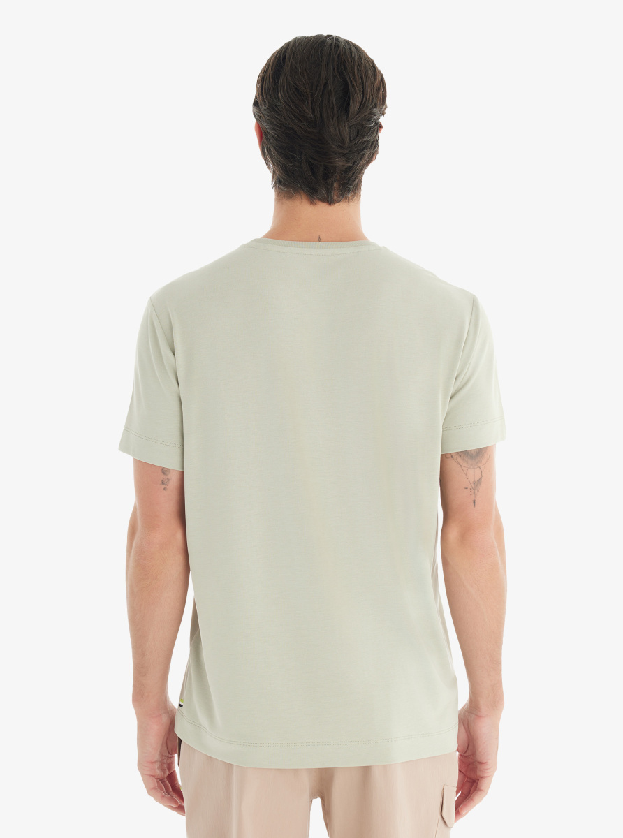 Erkek T-Shirt 40730 - Yeşil - 2