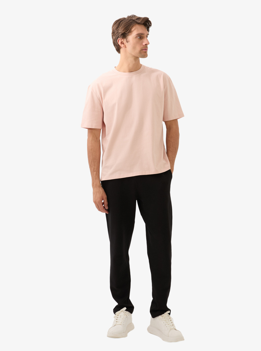 Erkek T-Shirt 40809 - Pudra - 5