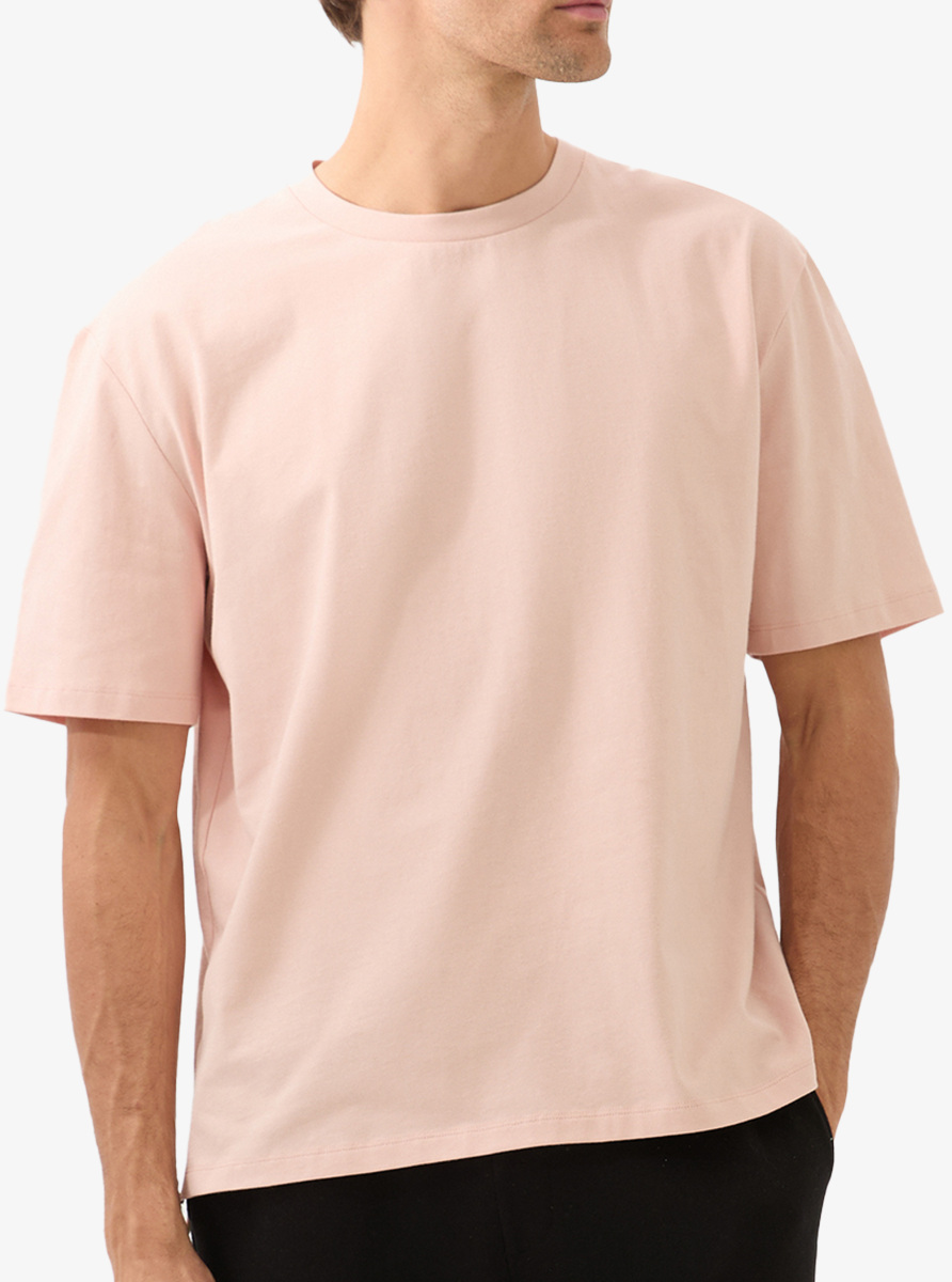 Erkek T-Shirt 40809 - Pudra - 4