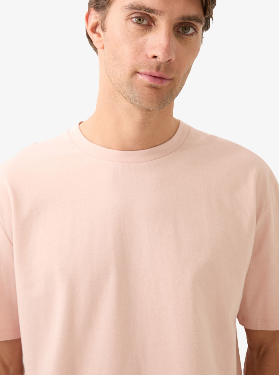 Erkek T-Shirt 40809 - Pudra - 1