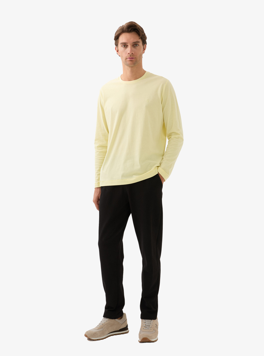 Erkek T-Shirt 40815 - Sarı - 5