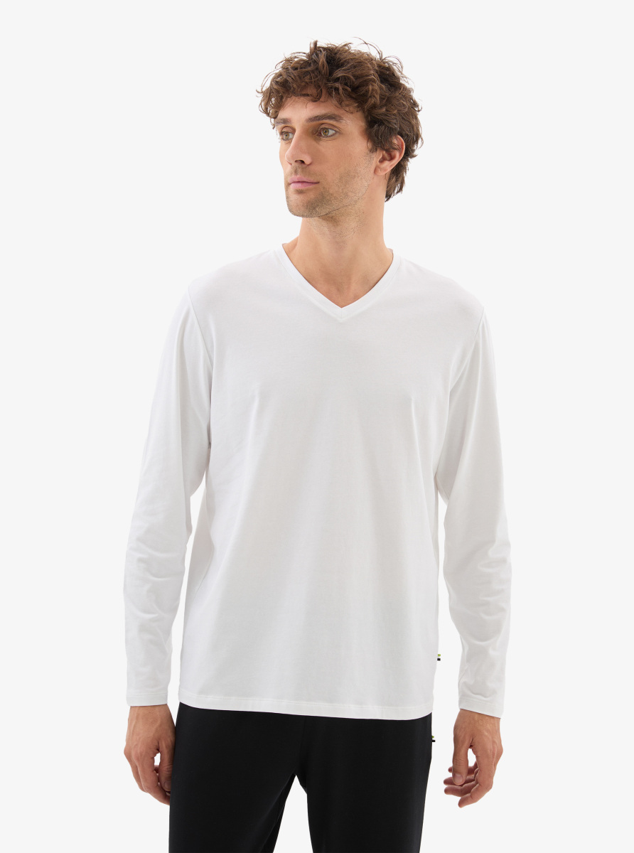 Erkek T-Shirt 40816 - Beyaz - 1