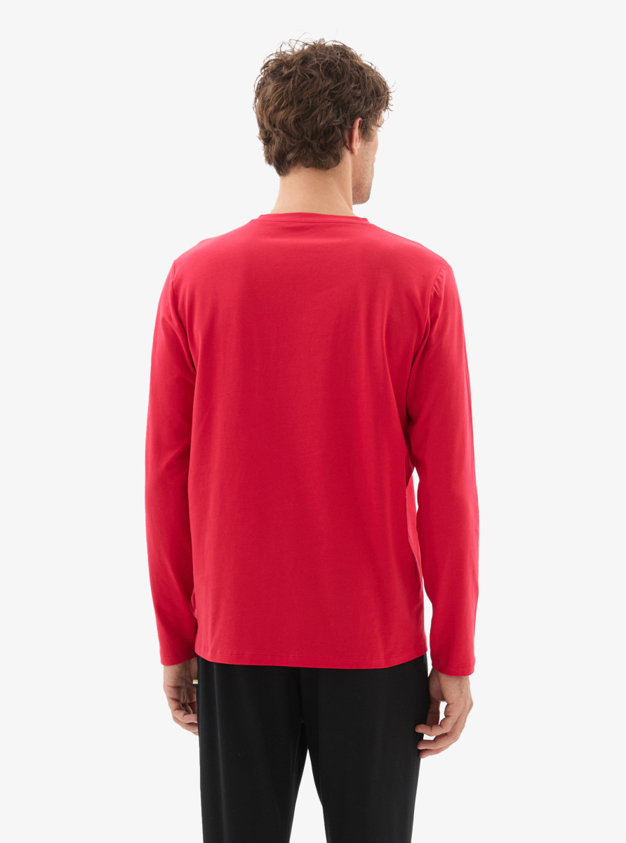 Erkek T-Shirt 40816 - Kırmızı - 2