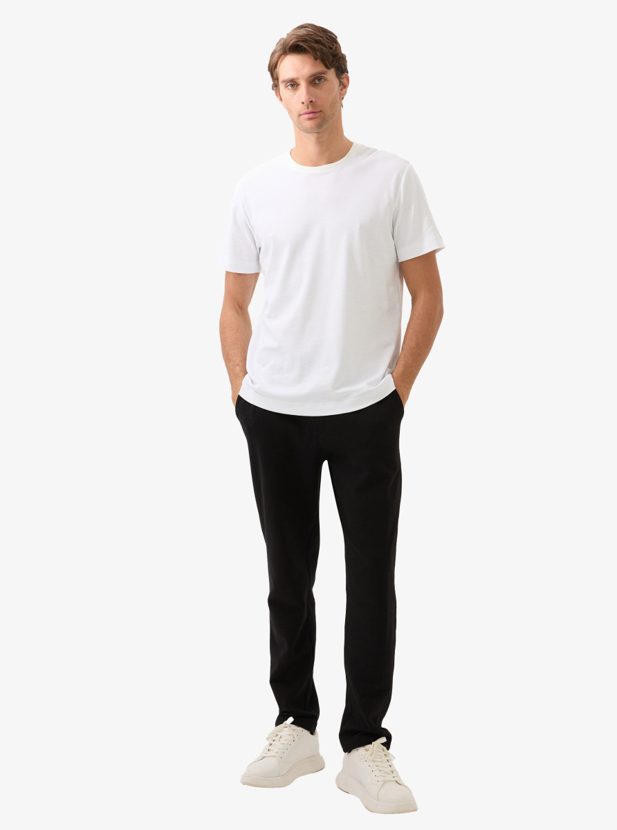 Erkek T-Shirt 40818 - Beyaz - 5