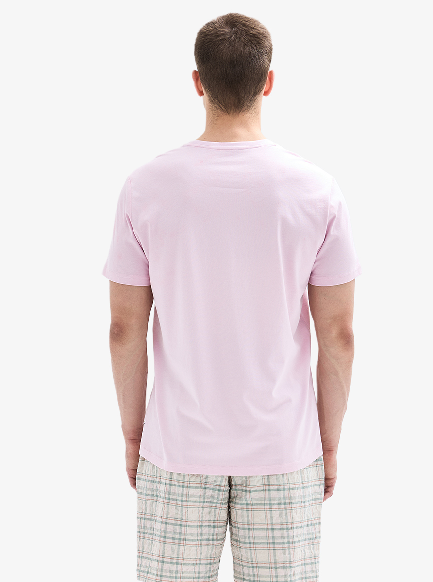 Erkek T-Shirt 40890 - Pembe - 2