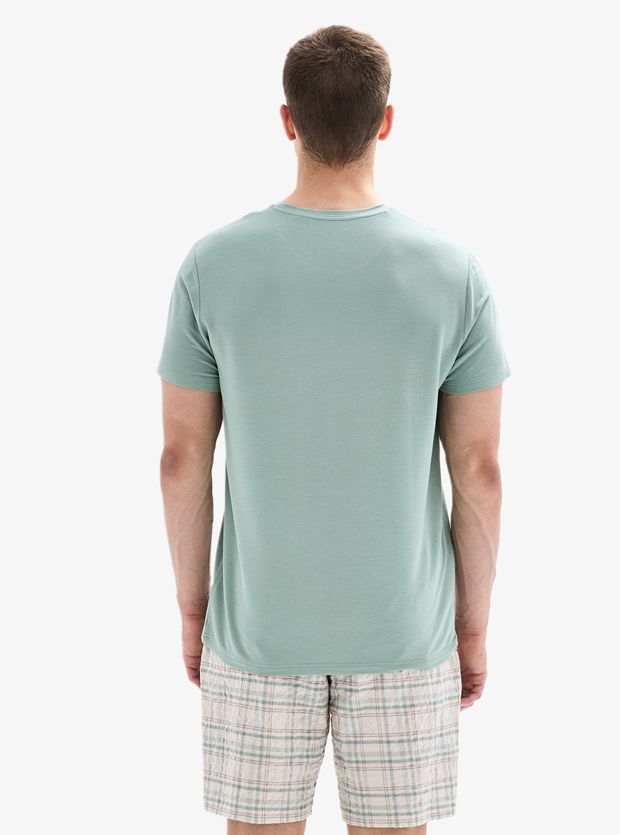 Erkek T-Shirt 40890 - Yeşil