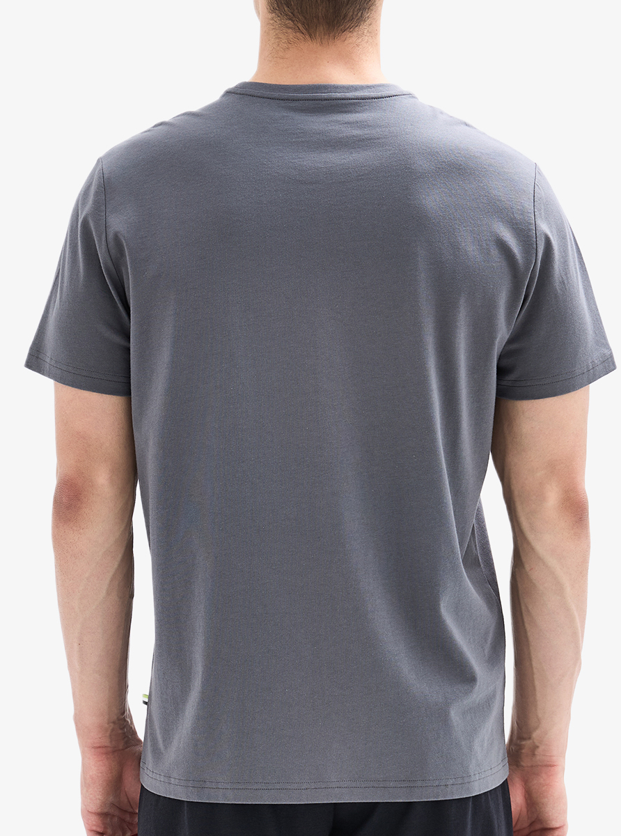 Erkek T-Shirt 40896 - Antrasit - 2