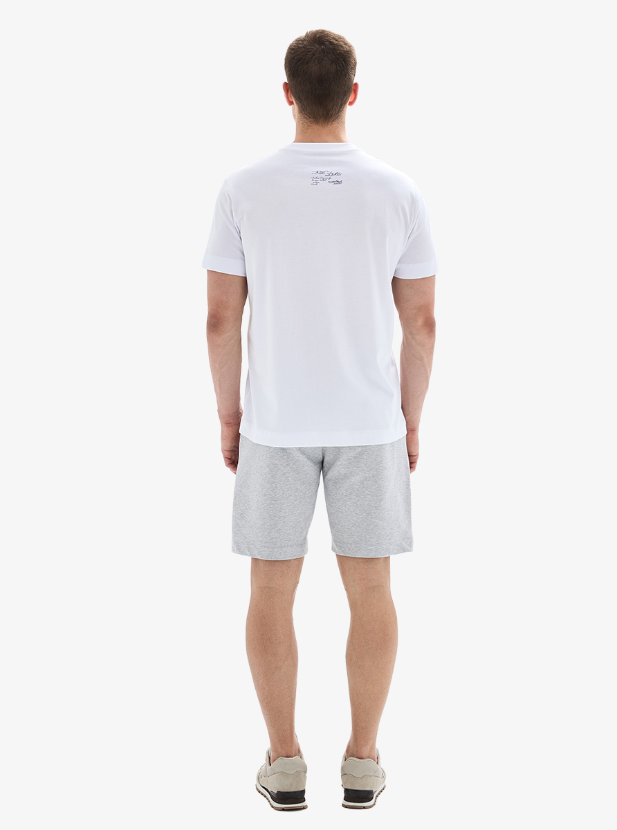 Erkek T-Shirt 40914 - Beyaz - 6