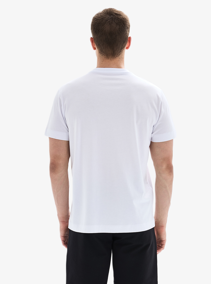 Erkek T-Shirt 40916 - Beyaz - Blackspade (1)