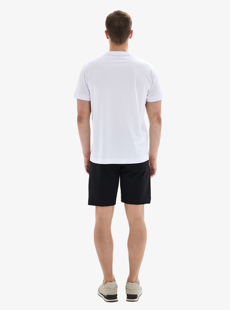 Erkek T-Shirt 40705 - Beyaz - 5