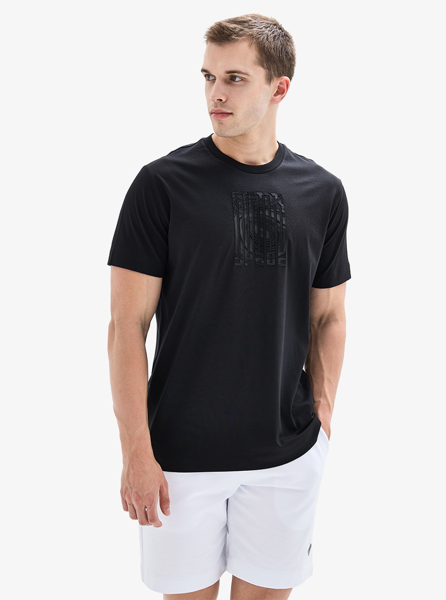 Erkek T-Shirt 40705 - Siyah - 1