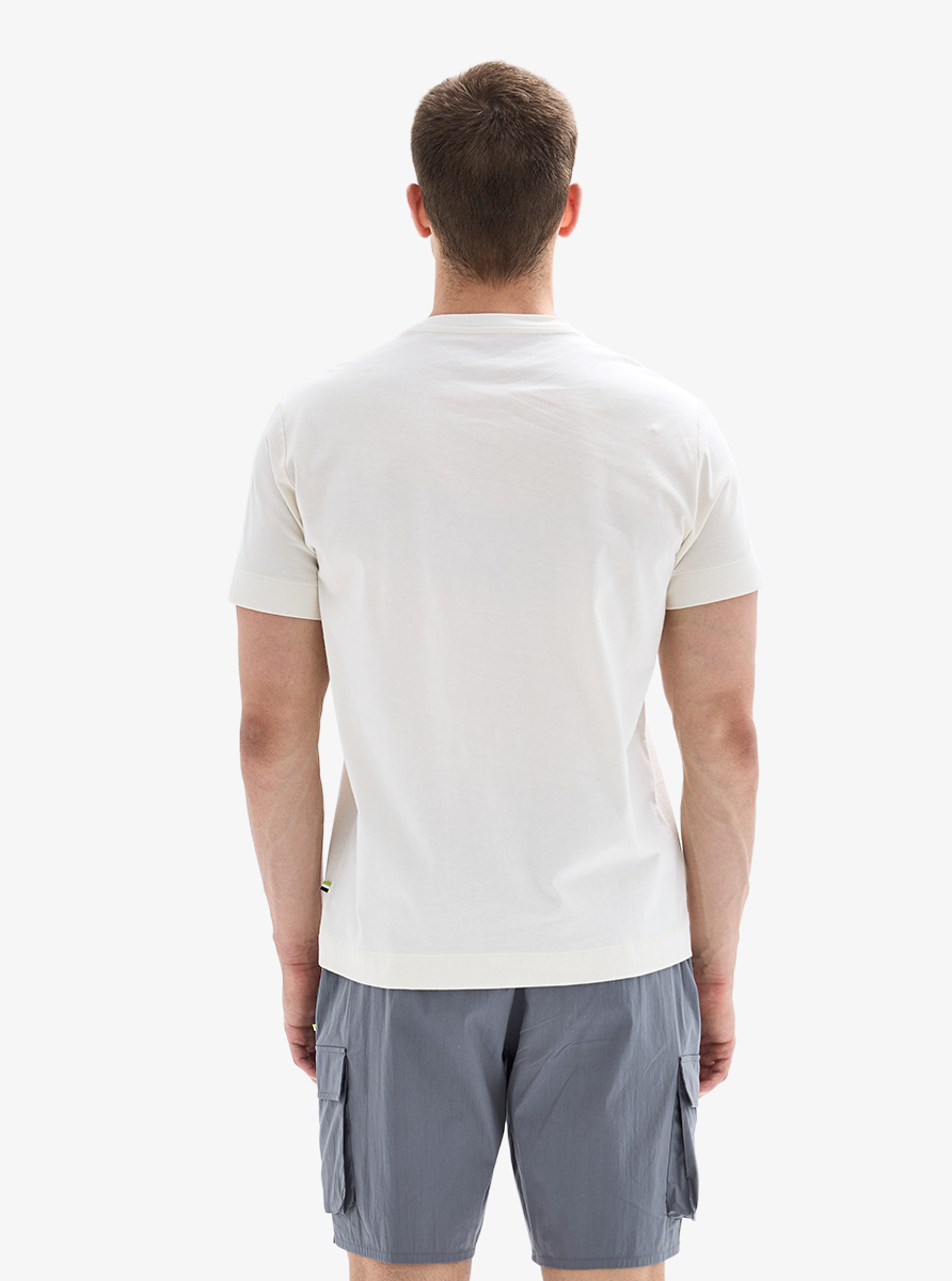 Erkek T-Shirt 40920 - Beyaz - Blackspade (1)