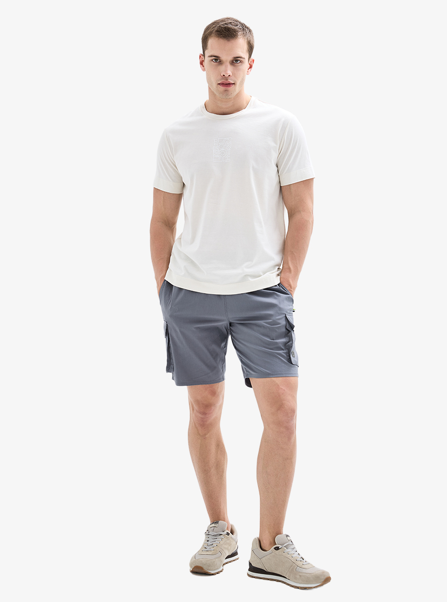 Erkek T-Shirt 40920 - Beyaz - 3