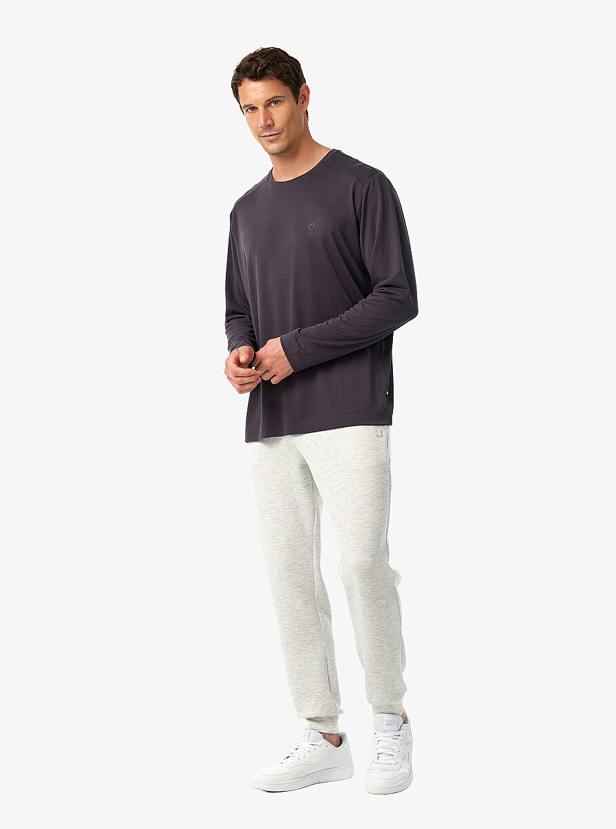 Erkek T-Shirt 41013 - Antrasit - 4