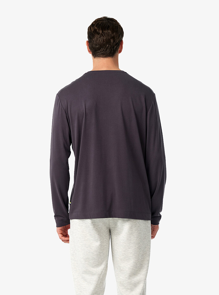 Erkek T-Shirt 41013 - Antrasit - 2