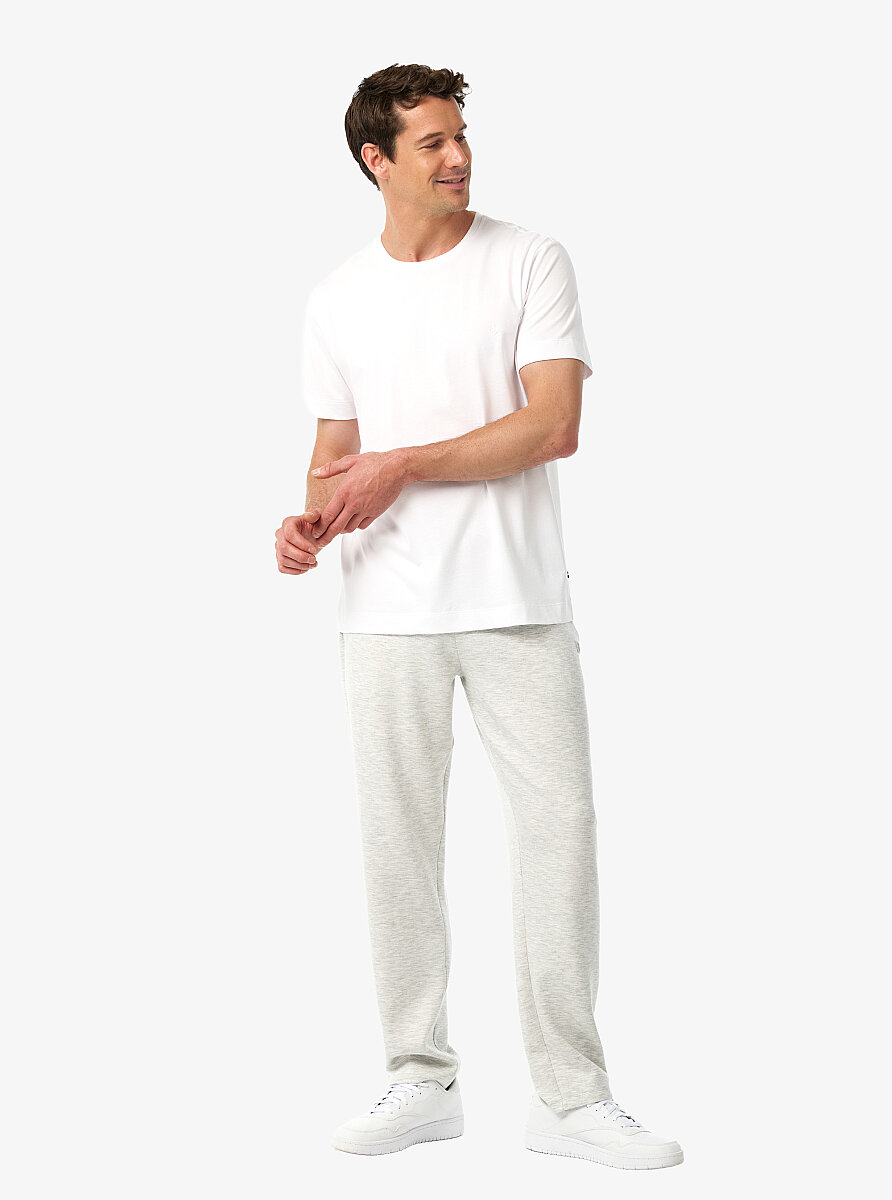 Erkek T-Shirt 41015 - Beyaz - 4