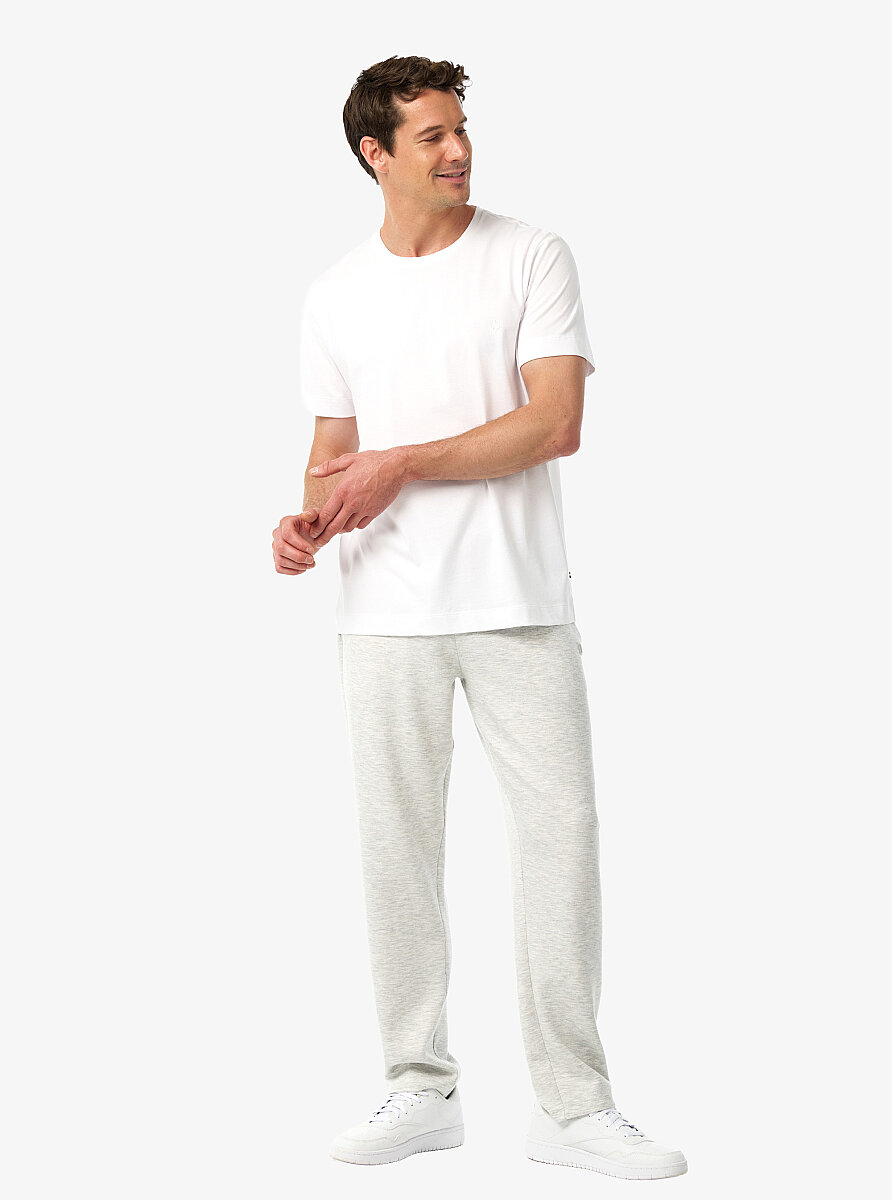 Erkek T-Shirt 41015 - Beyaz