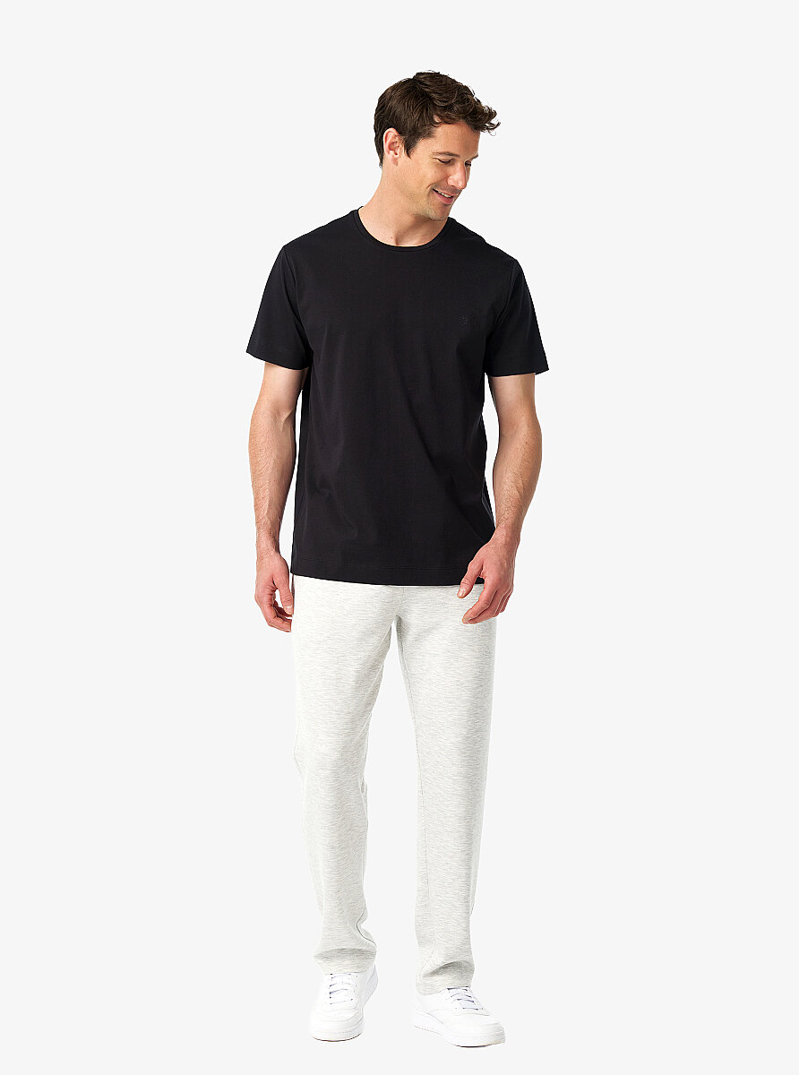 Erkek T-Shirt 41015 - Siyah - 3