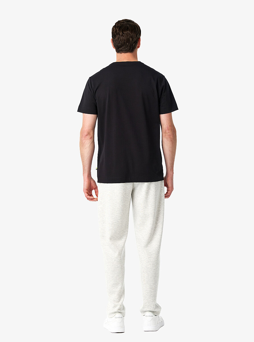 Erkek T-Shirt 41015 - Siyah - 6