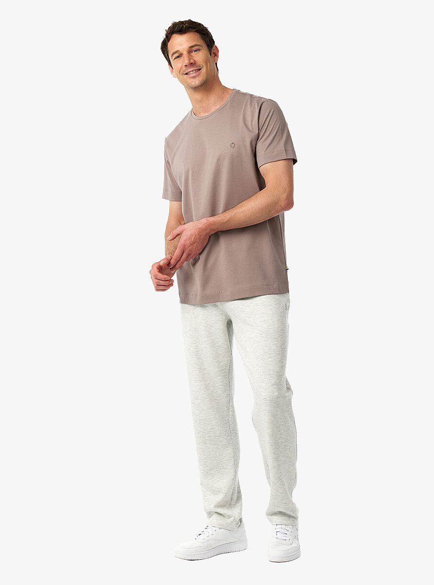 Erkek T-Shirt 41015 - Vizon - 4