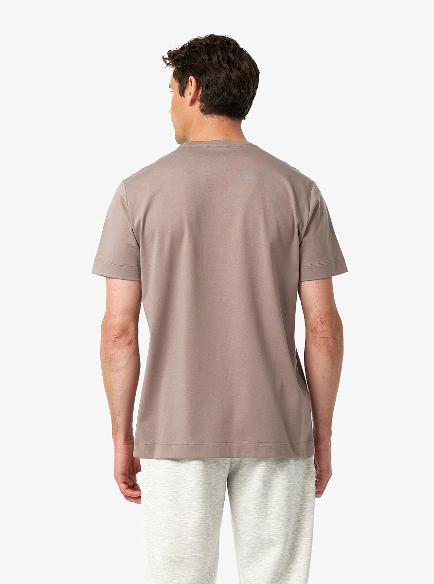 Erkek T-Shirt 41015 - Vizon - 3