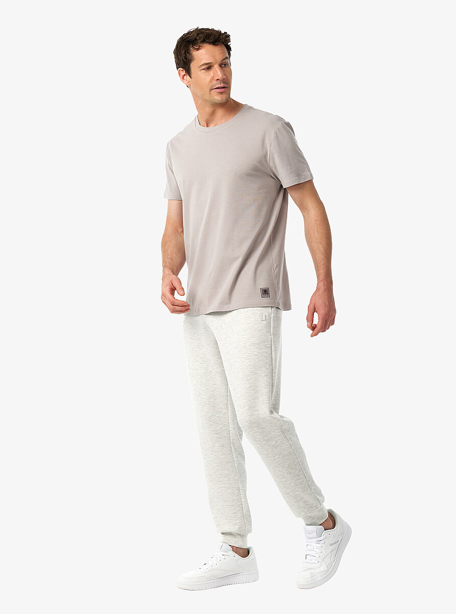 Erkek T-Shirt 41038 - Krem - 4