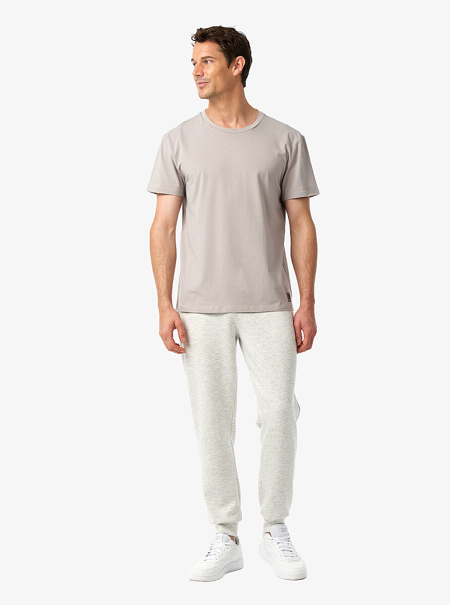 Erkek T-Shirt 41038 - Krem - 3