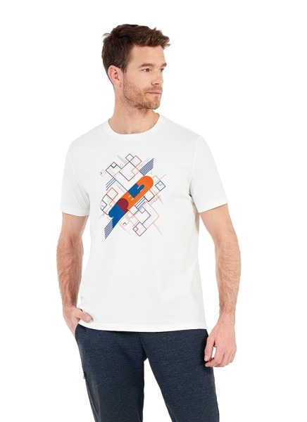 Erkek T-Shirt 70244 - Beyaz - 1