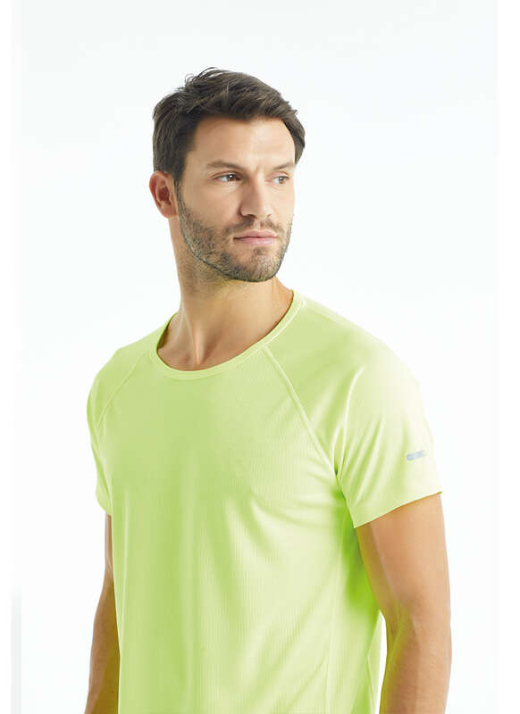 Erkek T-Shirt 70371 - Yeşil - 1