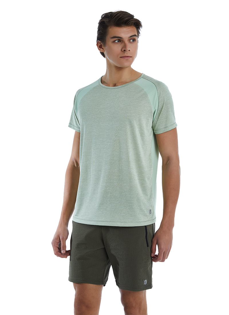 Erkek T-Shirt 70533 - Yeşil - 3