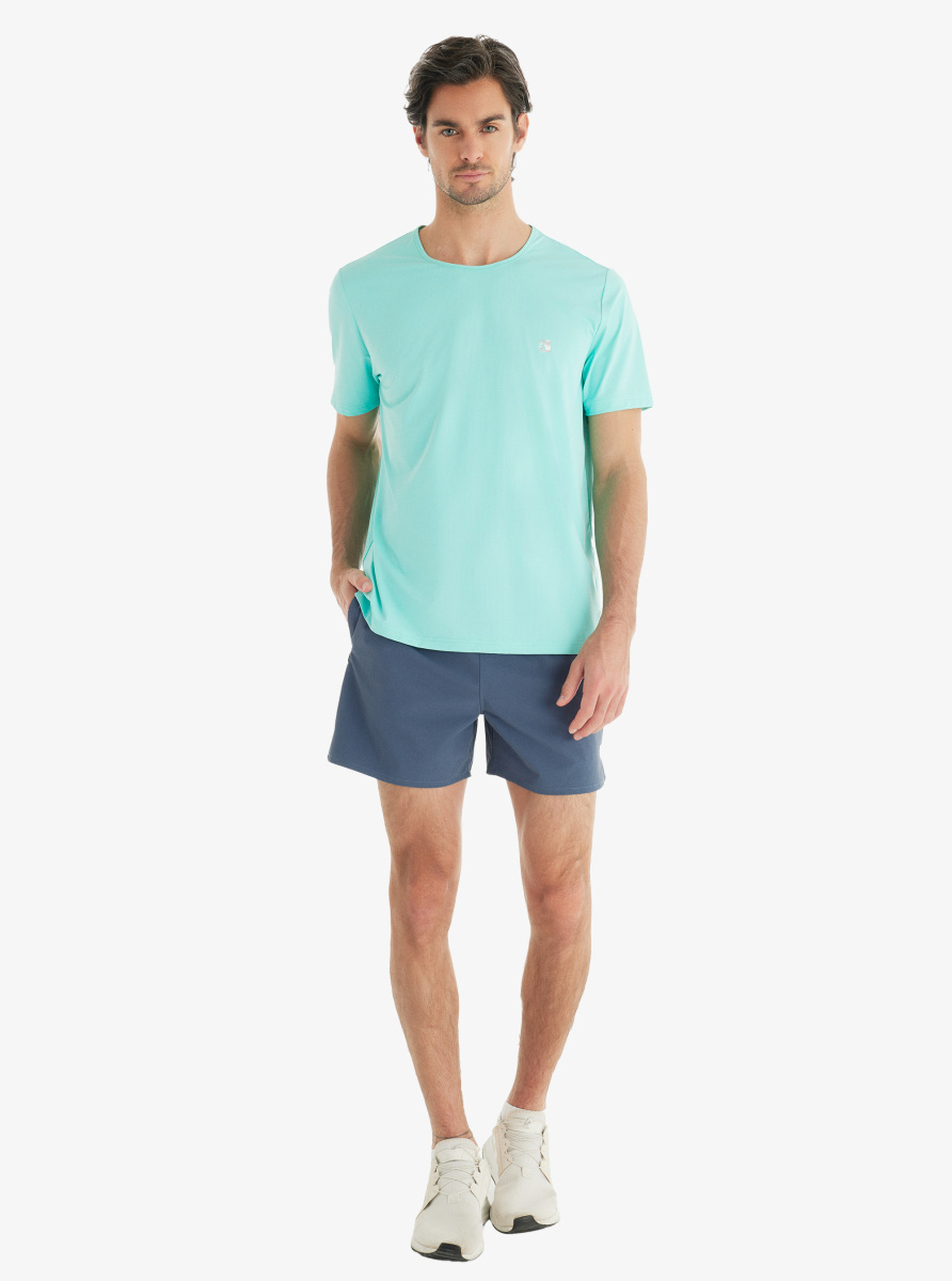 Erkek T-Shirt 70601 - Mavi - 4