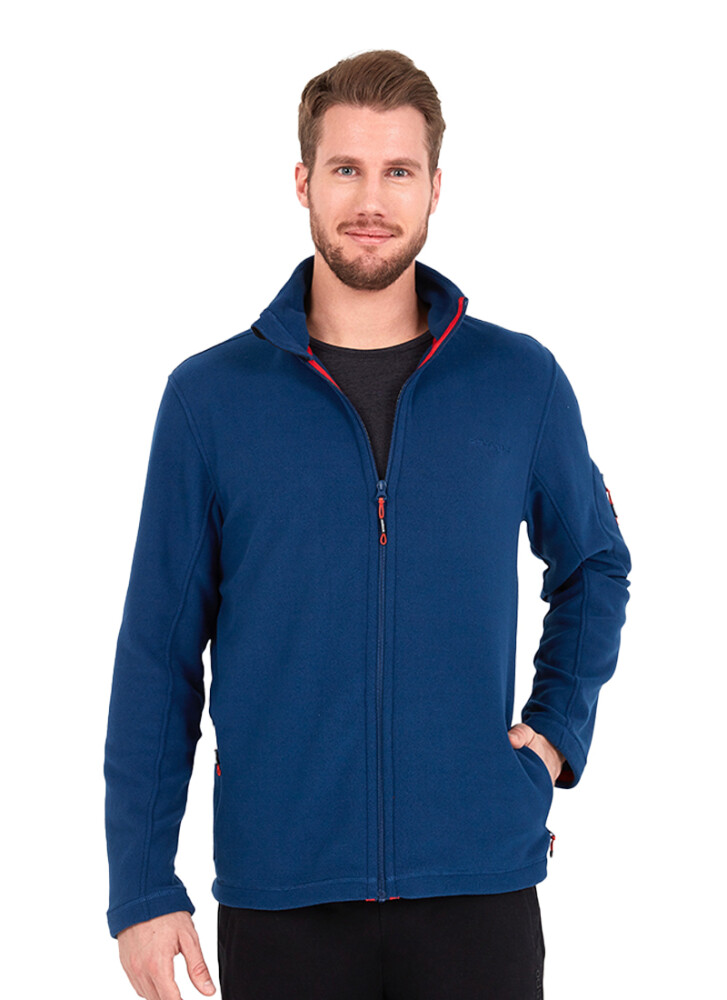 Erkek Termal Polar Sweatshirt 30708 - Mavi