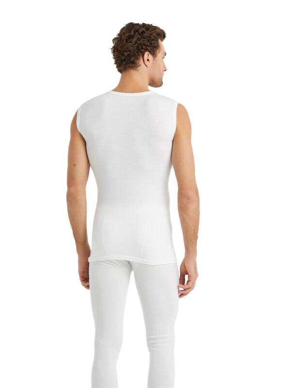 Unisex Termal Tişört 2. Seviye 9243 - Beyaz - 7