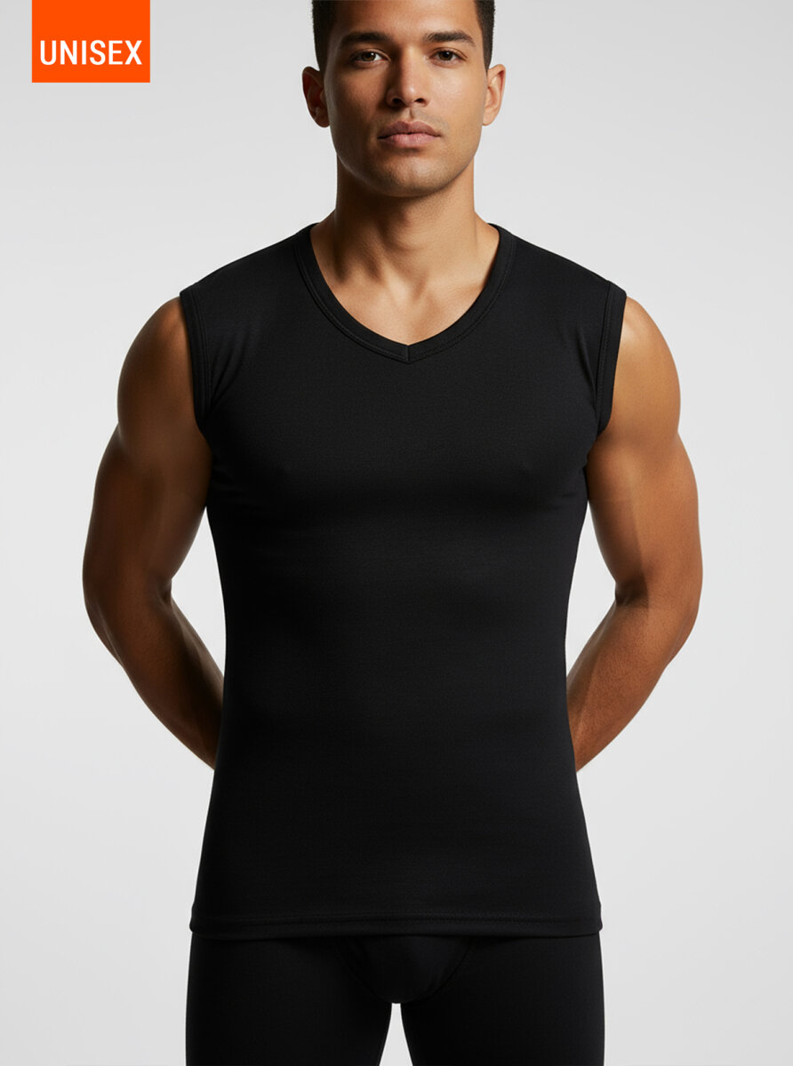 Unisex Termal Tişört 2. Seviye 9243 - Siyah - 11