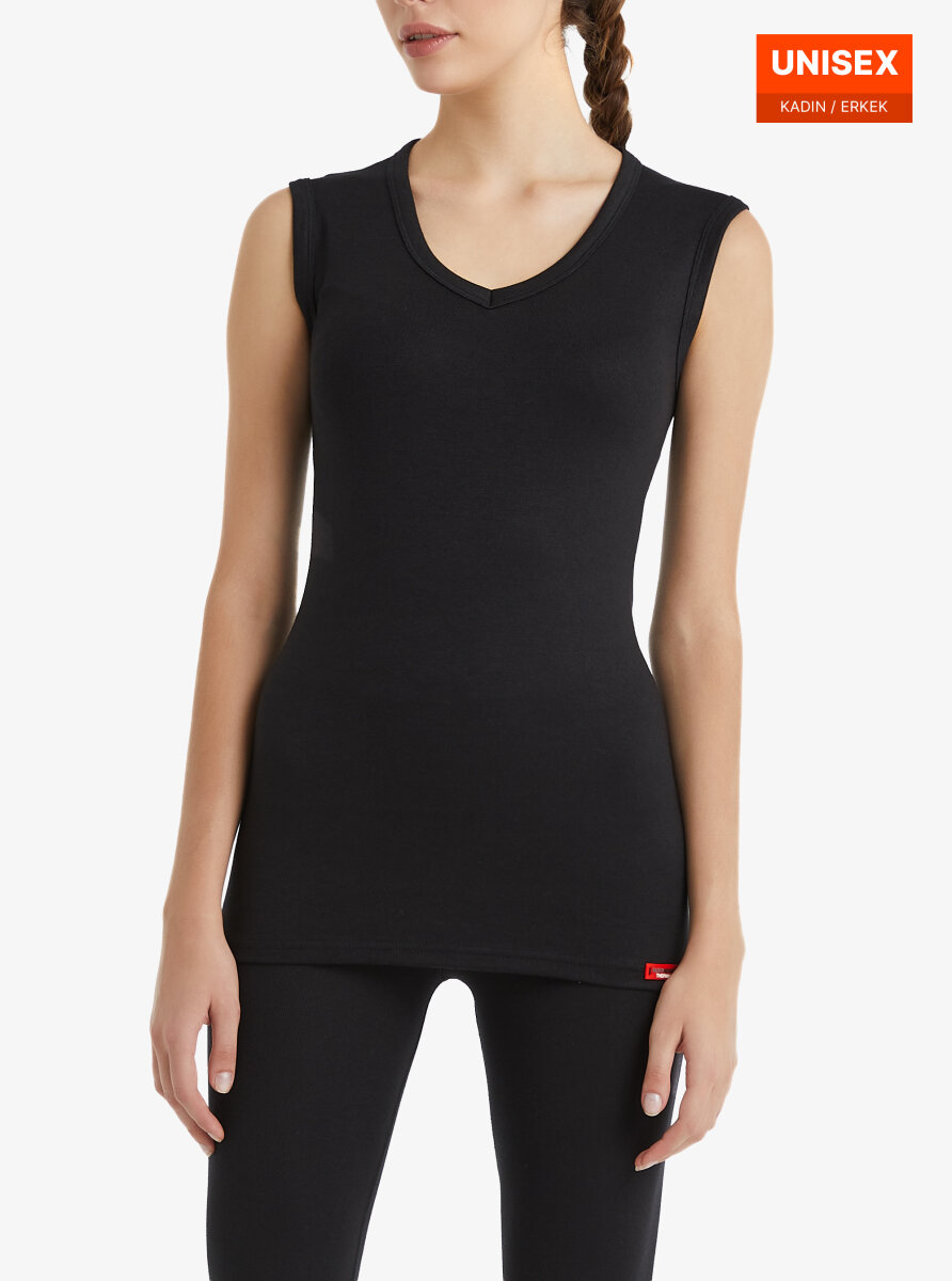 Unisex Termal Tişört 2. Seviye 9243 - Siyah - 2