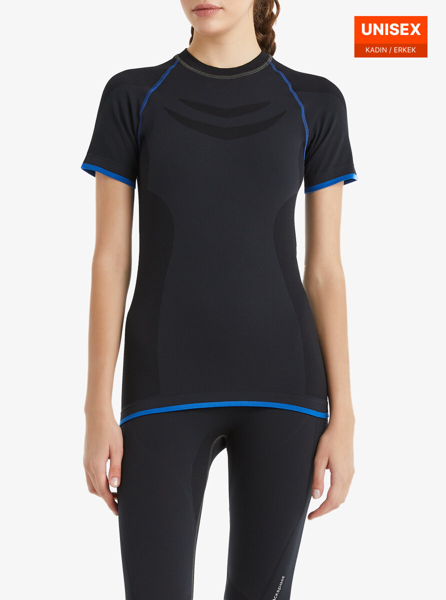 Unisex Termal Tişört Pro 2. Seviye 9570 - Antrasit - Blackspade (1)