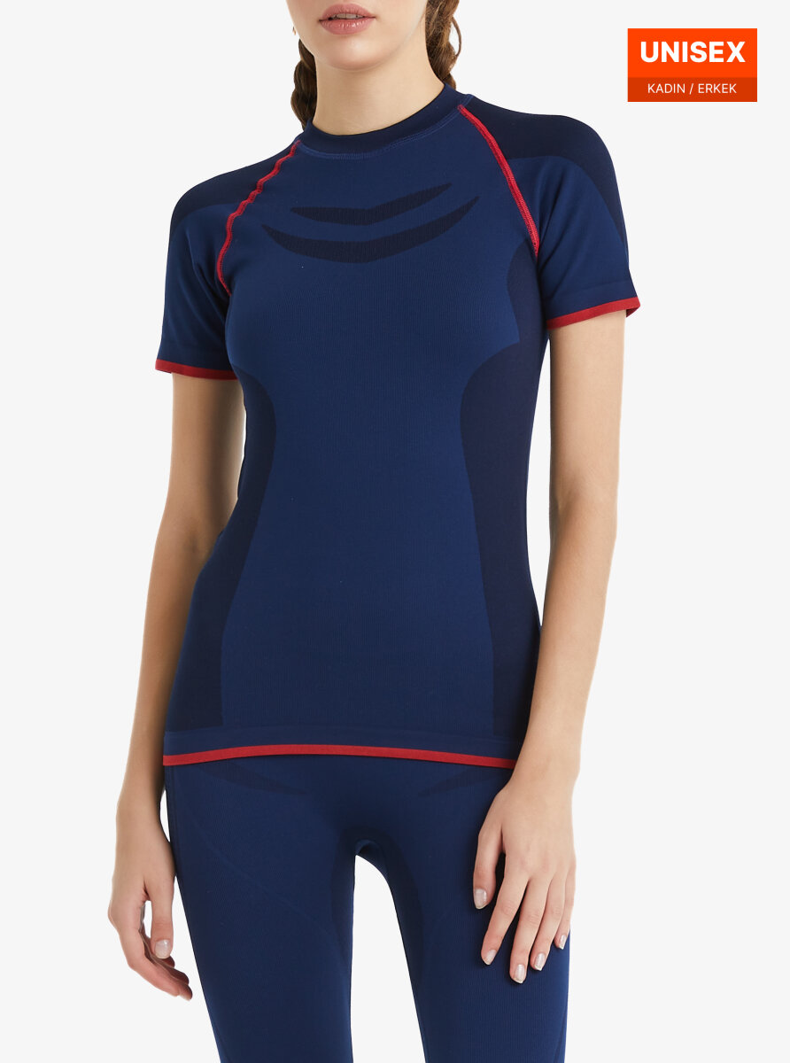 Unisex Termal Tişört Pro 2. Seviye 9570 - Lacivert - Blackspade (1)