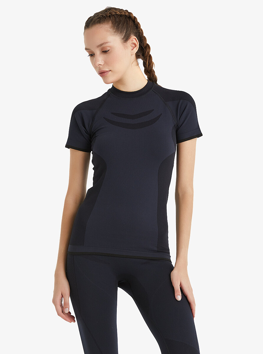 Unisex Termal Tişört Pro 2. Seviye 9570 - Siyah