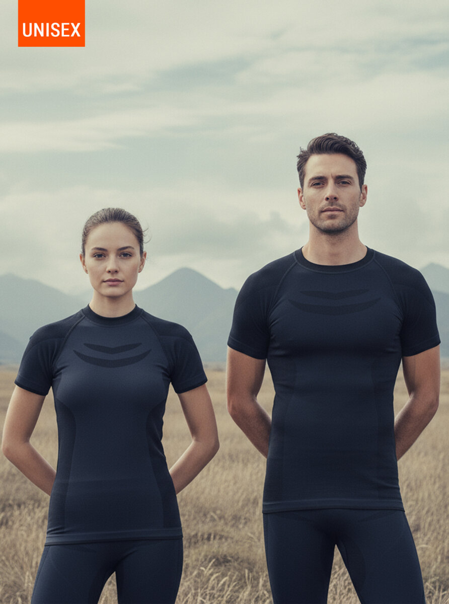 Unisex Termal Tişört Pro 2. Seviye 9570 - Siyah - 9