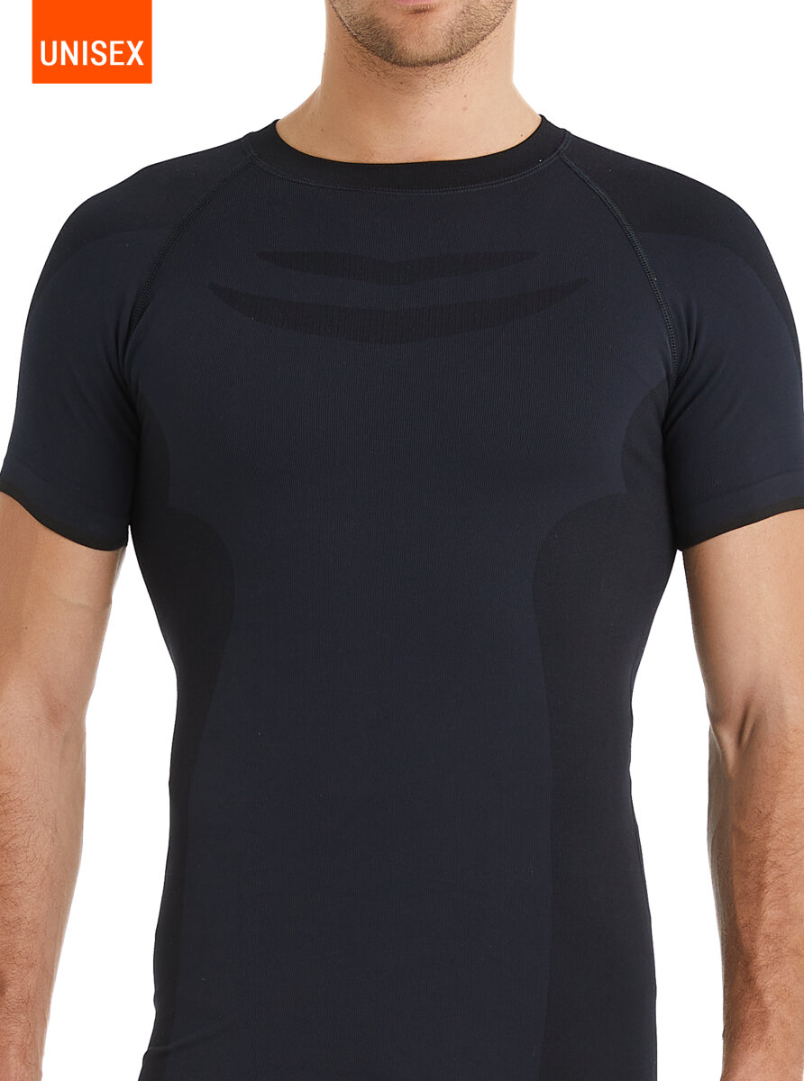 Unisex Termal Tişört Pro 2. Seviye 9570 - Siyah - Blackspade (1)