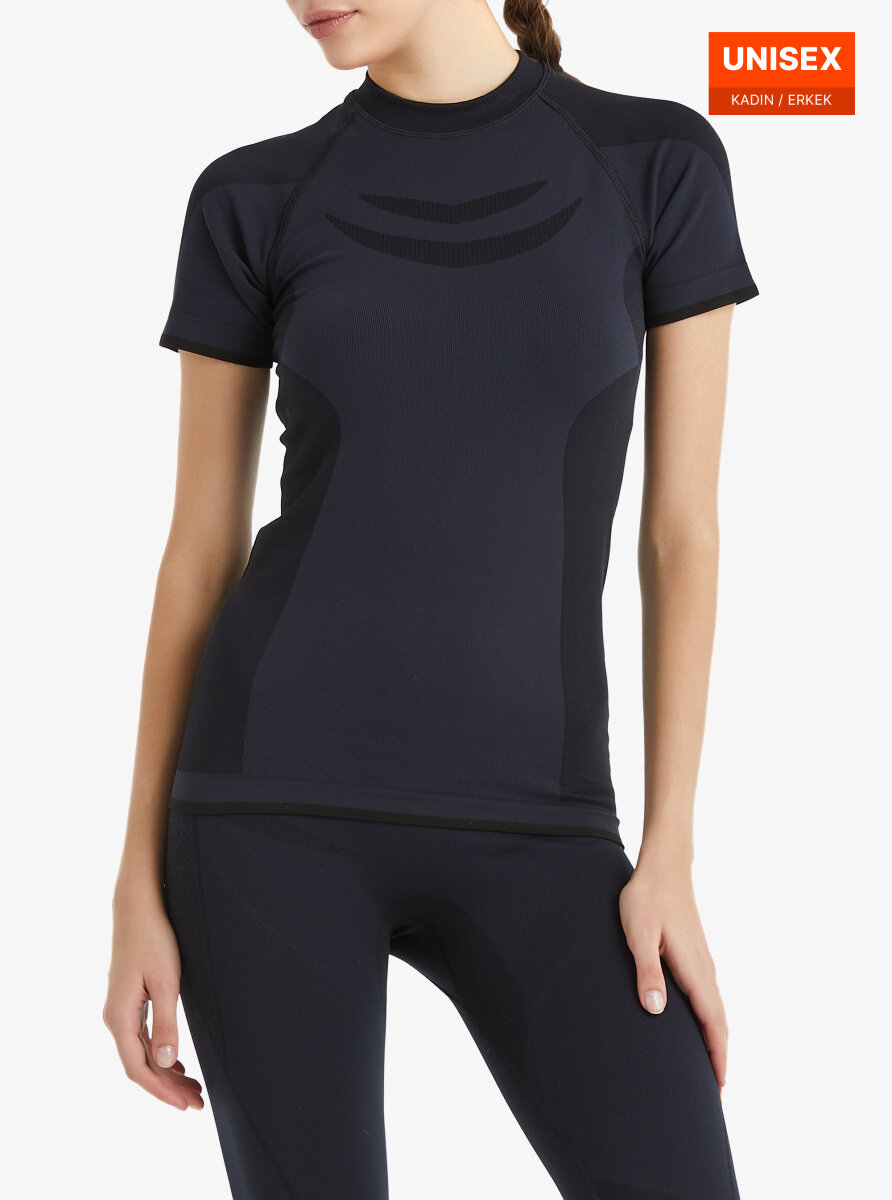 Unisex Termal Tişört Pro 2. Seviye 9570 - Siyah - Blackspade (1)