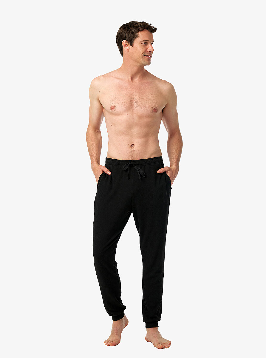 Erkek Termal Pijama Altı 40988 - Siyah - 3