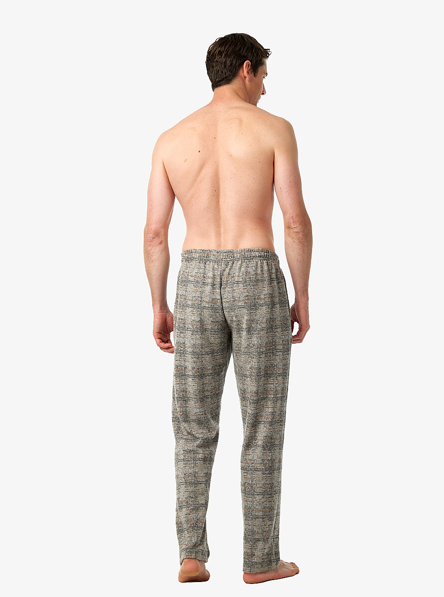 Erkek Termal Pijama Altı 40989 - Desenli - 3