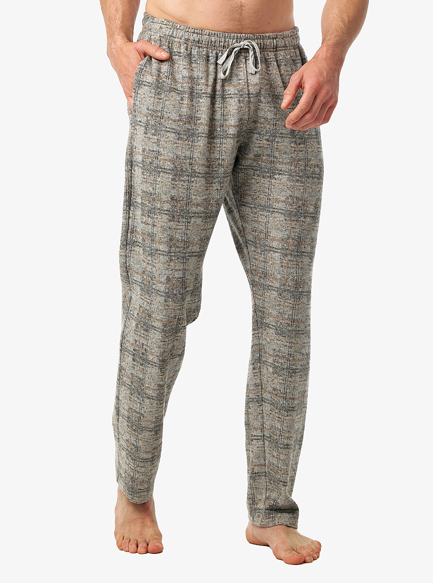 Erkek Termal Pijama Altı 40989 - Desenli - 4